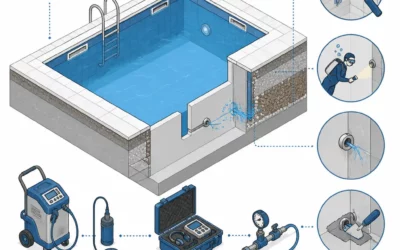 Réparation fuite piscine Aix-en-Provence : guide pratique 2026